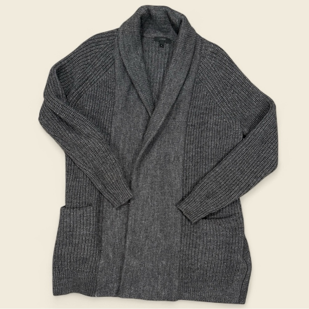 J Crew Women's Wool/Alpaca Long Sleeve Cardigan Sz S